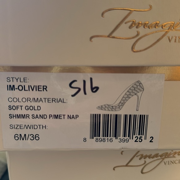 Vince Camuto special occasion sparkly pumps - Picture 8 of 10